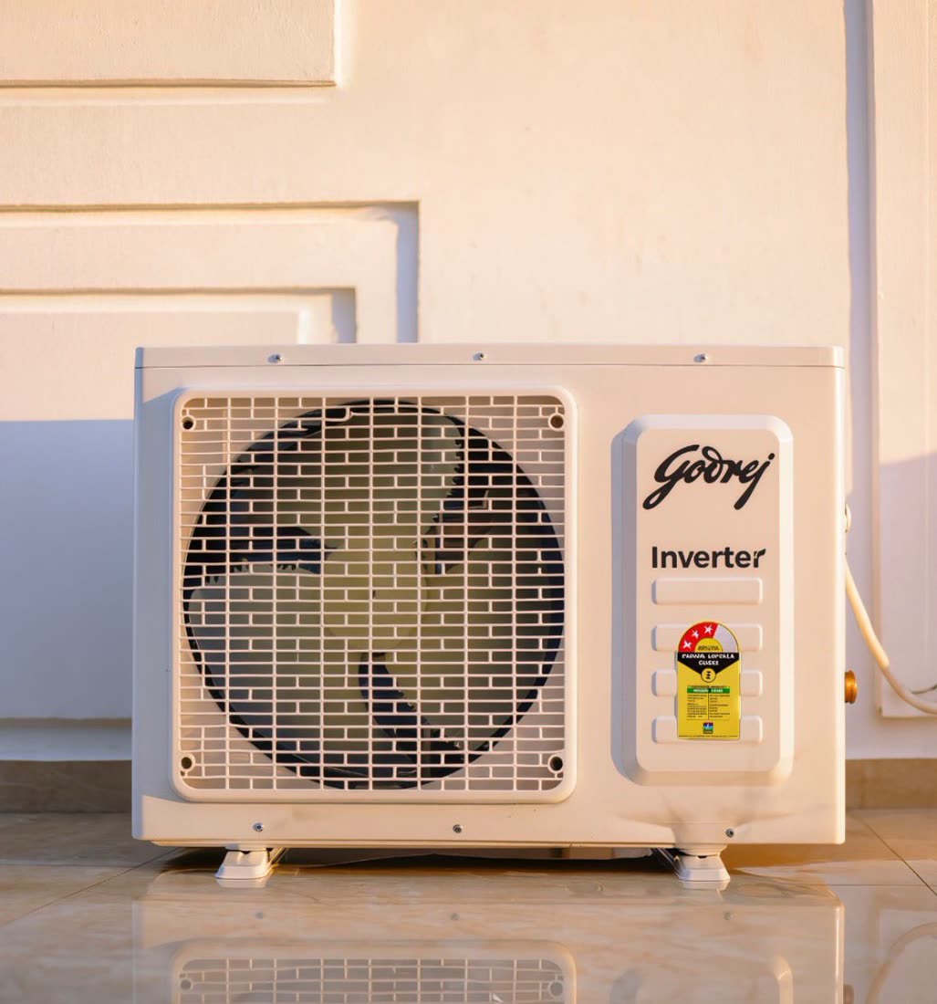Split air-conditioning outdoor condenser unit