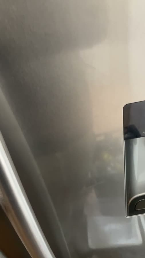 Refrigeration repair footage, on site